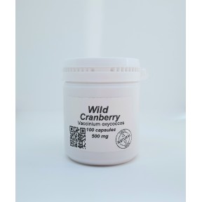  Wild Cranberry  500mg  100 vegetarian capsules  main photo