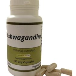 Ashwagandha 500 mg Vegan Capsules Herbal