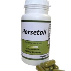 Horsetail /Shavegrass (Equisetum arvense, Europe) 500 mg Vegan Capsules Herbal