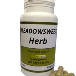 MEADOWSWEET HERB (filipendula ulmaria) 500mg vegetarian capsules