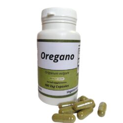 Oregano (Origanum vulgare ) Capsules - 500 mg Vegan Capsules Herbal Populus Tremula