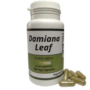 Damiana Leaf (Turnera diffusa) 500mg vegetarian capsules