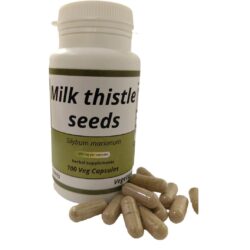 Milk Thistle seeds (Marian thistle) 500mg vegetarian capsules