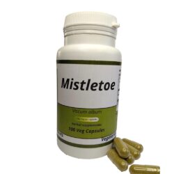 Mistletoe Leaf Capsules (Viscum album) - 500 mg Vegan Capsules Herbal