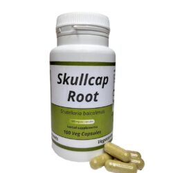 Skullcap Root ( Scutellaria baicalensis ) 500mg vegetarian capsules